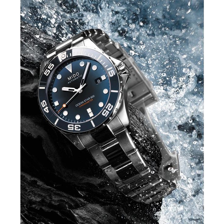 Mido Men's Swiss Automatic Ocean Star 600 Chronometer Stainless Steel Bracelet Watch 44mm Accessories | BeyondStyle Formal Watches With 10 Atm Water Resistance, Round Dial, Formal Watches With 10atm Water Resistance And Round Dial, Formal Watches With 10atm Water Resistance, Timeless Formal Watch With 10atm Water Resistance, Timeless Round Dial Watch With 10atm Water Resistance, Timeless Watch Accessories With 10atm Water Resistance, Steel Bracelet, Stainless Steel Bracelet, Time Piece