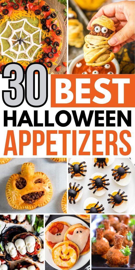 the best halloween appetizers for everyone to enjoy