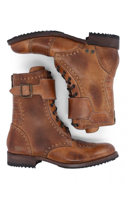 $495 WALKER Rugged Leather Lace-up Moto Boots, Ankle Moto Boots With Vibram Sole For Adventure, Ankle Moto Boots With Reinforced Toe For Adventure, Leather Lace-up Boots For Adventure In Fall, Leather Lace-up Boots For Fall Adventure, Fall Adventure Leather Lace-up Boots, Fall Adventure Moto Boots With Reinforced Toe, Rugged Leather Combat Boots For Fall, Leather Rugged Combat Boots For Fall