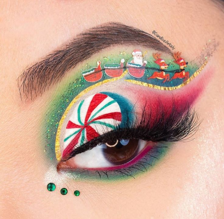 Christmas Eye Makeup, Eye Makeup Designs, Christmas Makeup, Makeup Designs, Cool Eyes, Maquillaje De Ojos, Makeup Ideas, Makeup Looks, Eye Makeup