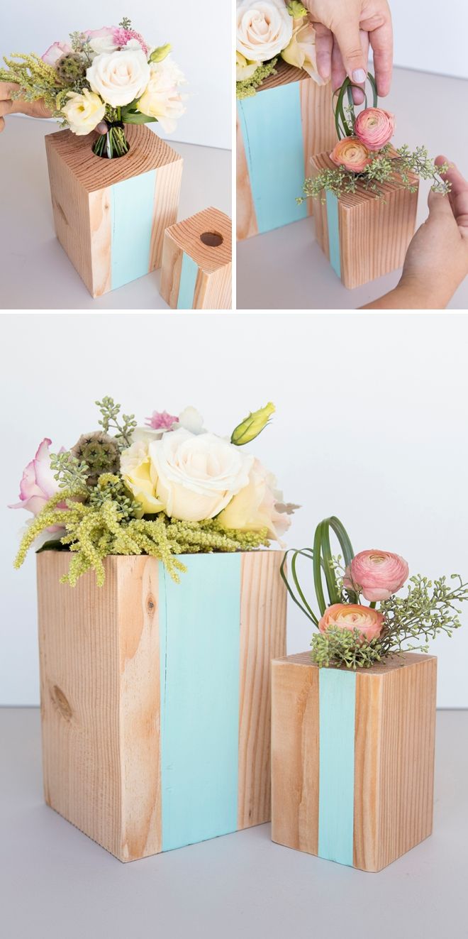 this is an easy diy project to make flower boxes out of wood and cardboard