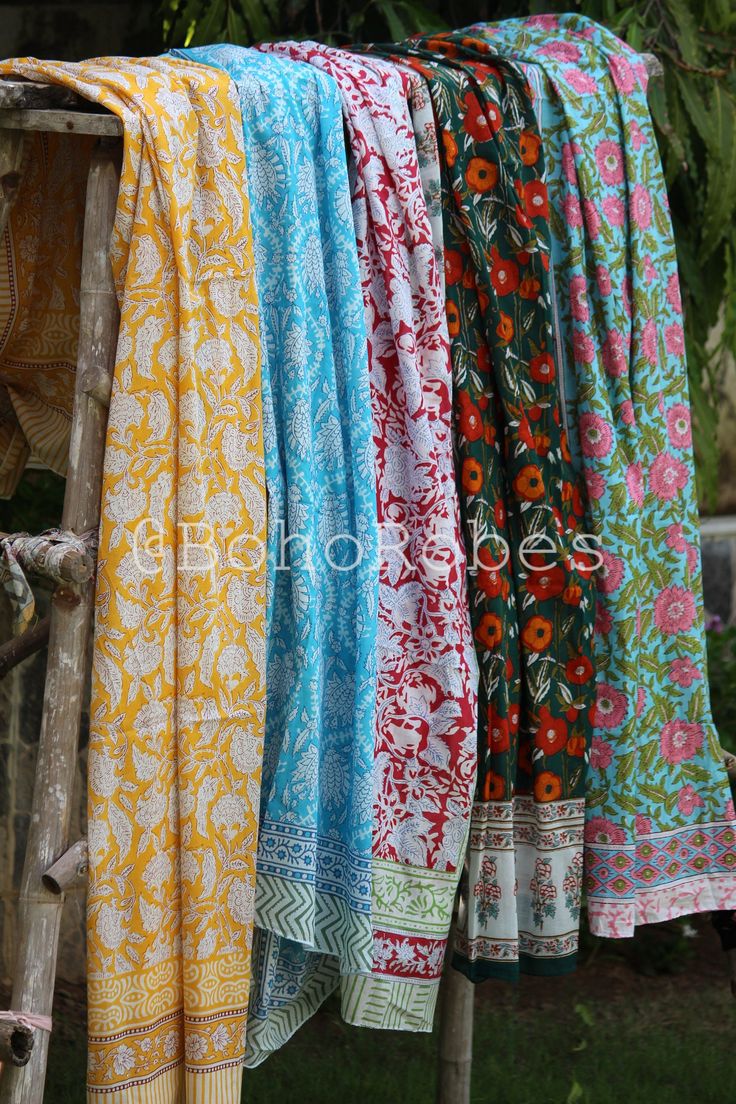 BOHOROBES 100% Soft Cotton Scarf Indian Block Print Sarongs Soft Summer Pareo Beach Sarong Assorted Wholesale Lot Indian Hand Block Print Cotton Scarf, Beach Cover Up, Beach Sarong, Summer Pareo, Women Cotton Scarf This is hand block print summer fashion cotton beach Scarf. This is made by light weight voil, skin friendly cotton. it is mostly preferred for summer as a cover-up for beach or pool parties. If you are looking for Scarf that is light weight and dries fast than this is the perfect pro Summer Cotton Beachwear Sarong, Summer Beachwear Cotton Sarong, Multicolor Cotton Vacation Sarong, Multicolor Cotton Sarong For Vacation, Summer Vacation Sarong With Block Print, Multicolor Cotton Sarong For Summer, Summer Vacation Block Print Sarong, Summer Style Multicolor Cotton Sarong, Multicolor Cotton Sarong For Beachwear