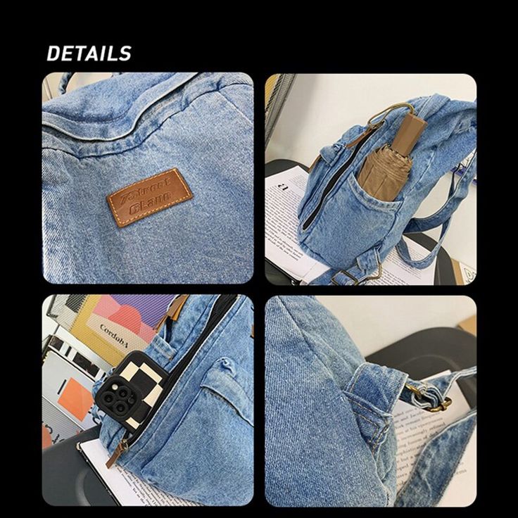 Size: length 32cm x width 13cm x height 38cm [23y 6m 20d] Trendy Denim Shoulder Bag For School, Casual Student Backpack With Zipper Closure, Trendy Backpack For Daily Use, Trendy Backpack For Back To School, Back-to-school Denim Blue Backpack, Denim Backpack With Large Capacity For Travel, Back To School Denim Bag With Zipper Closure, Trendy Denim Backpack With Zipper Closure, Back To School Denim Bags With Zipper Closure