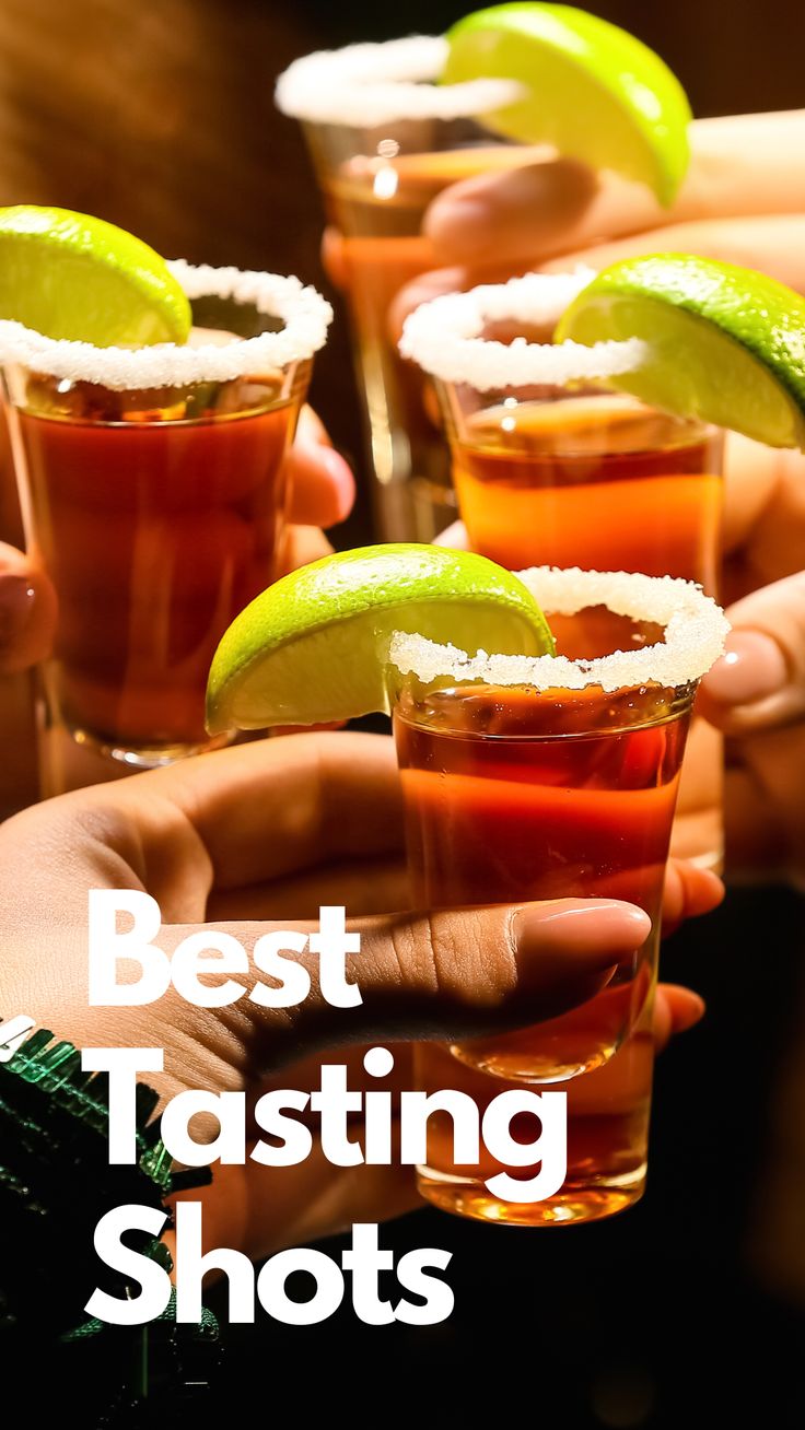 Best Tasting Shots Best Tasting Shots, Good Shots To Order, Liquor Shots Recipes, Tasty Shots Recipes, Good Tasting Shots, Alcohol Shots Recipes, Best Shots Recipes, Flavored Shots, Tasty Shots