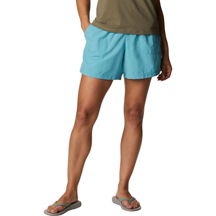 The Sandy River 5in Short keeps us going all summer long, from the waterways to the ice cream stands. Made with a lightweight material that dries in a flash, we're happy sporting this bottom over our swimmer or on their own. Casual Shorts For Beach Season And Outdoor Activities, Outdoor Vacation Shorts, Vacation Outdoor Shorts, Casual Vacation Shorts For Outdoor, Outdoor Solid Color Shorts For Spring, Summer Short Swim Trunks, Summer Vacation Outdoor Shorts, Solid Color Outdoor Shorts For Spring, Solid Color Summer Outdoor Bottoms