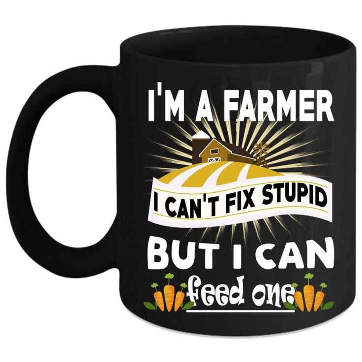 High quality ceramic mug, Dishwasher safe, Microwave safe, White gloss 11 oz, Decorated with full wrap dye sublimation Farm Mugs, Green Farm, Mugs Design, Farm Gifts, A Farmer, Black Coffee Mug, White Gloss, Dye Sublimation, Mug Designs