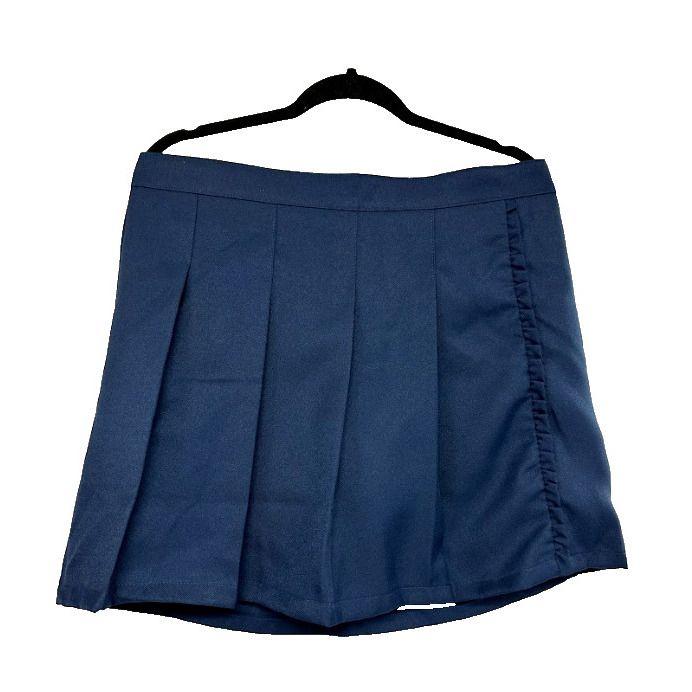 Wonder Nation Womens Dark Blue Skirt Size 18 Description: Elevate Your Style With The Wonder Nation Women's Dark Blue Skirt In Size 18. This Versatile Skirt, In A Rich Dark Blue Hue, Offers Comfort And A Touch Of Sophistication For Various Occasions. Key Features: * Dark Blue Color For A Classic And Timeless Look * Size: 18 * Versatile Skirt Suitable For Casual Or Semi-Formal Wear * Comfortable Fit For All-Day Wear * Ideal For Creating Stylish And Put-Together Outfits * Brand: Wonder Nation Navy Skort For School, Navy Pleated Skort Casual Style, Navy Pleated Casual Skort, Navy Casual Tennis Skirt, Navy Skirt For School In Spring, High Waist Pleated Skort For School, Blue High Waist Mini Skirt For School, High Waist Pleated School Skort, Blue High-waist Mini Skirt For School