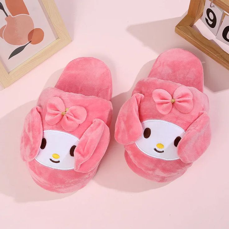 Step into cozy comfort with these Plush Animal Slippers With Fun Embroidered Designs featuring a charming animal design. Designed for warmth and softness, they are perfect for comfort at home during colder days. Enjoy the snug experience of these easy-to-wear slippers, crafted to keep you comfortable and cozy all day long. Specifications: Versatile Styles for All Seasons: Featuring two styles, these plush sandals are suitable for year-round use, offering warmth for colder days and absorbent for Cute Winter Slippers With Plush Lining, Cute Round Toe Slippers For Loungewear, Cute Soft Indoor Slippers, Cute Soft Slippers For Indoor Use, Cute Soft Slippers For Loungewear, Pink Kawaii Slippers For Indoor, Pink Cute Super Soft Slippers, Cute Pink Super Soft Slippers, Pink Cute Slippers With Super Soft Details