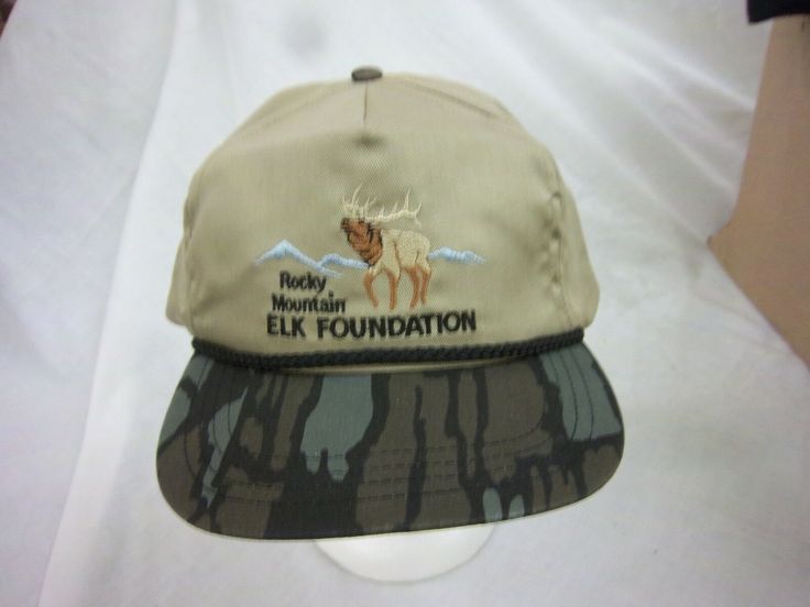 This is a great trucker hat, a cool 1980's vintage cap on the front, it reads, ROCKY MOUNTAIN ELK FOUNDATION, with elk on front. it has a slide adjustable strap on the back,      nice used cap-see photos. check out my other lids on ebay now  Check out my other items! I ship all my baseball cap Auctions in Boxes!   that way they arrived to you uncrushed.   I SHIP FAST!!!   I use first class USPS shipping! This item comes from a smokefree home, I accept paypal or you can pay when you pick up an it Vintage Trucker Hat For Outdoor Activities, Vintage Snapback Baseball Cap For Outdoor Activities, Vintage Flat Bill Baseball Cap For Outdoor Activities, Rocky Mountain Elk, Graphic Ideas, Vintage Cap, Vintage Hats, Hat Baseball, Cool Hats