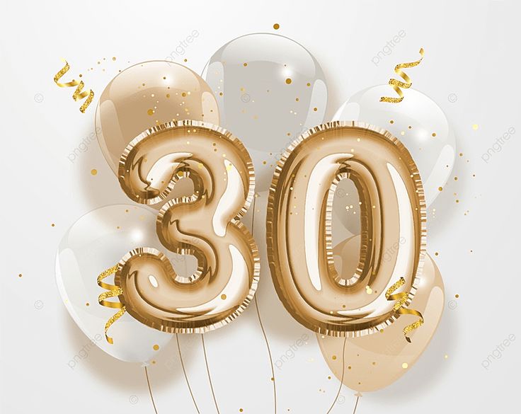 golden balloons with the number fifty five and confetti streamers on white background royalty illustration