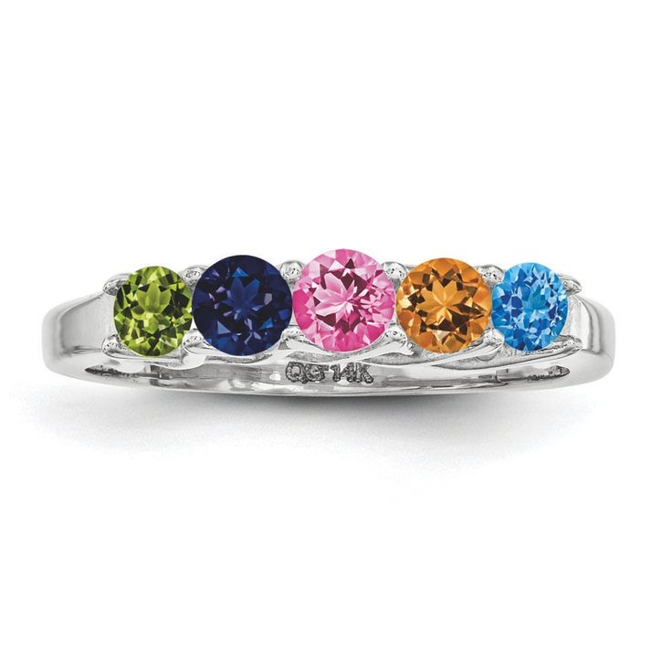 Customize with children's birthstone. This elegant ring is available in sterling silver with 2-6 birthstones. When you're ordering please select the ring size and include a note for birthstone details. I will respond your email to confirm. Stones will be set from left to right. This ring is sterling silver .925 but I can also make it in solid gold, please let me know if you're interested. The following simulated birthstones will be set: January - Simulated Garnet $0 February- Simulated Amethyst Classic Sterling Silver Birthstone Ring With Accent Stones, Silver Stackable Birthstone Rings For Birthday, Mother's Day Sterling Silver Stackable Birthstone Ring, Sterling Silver Stackable Rings For Birthday, Mother's Day Stackable Sterling Silver Birthstone Ring, Stackable Sterling Silver Birthstone Ring For Mother's Day, Sterling Silver Jewelry With Prong Setting For Birthday, Personalized Sterling Silver Birthstone Ring For Birthday, Sterling Silver Stackable Birthstone Rings For Birthday