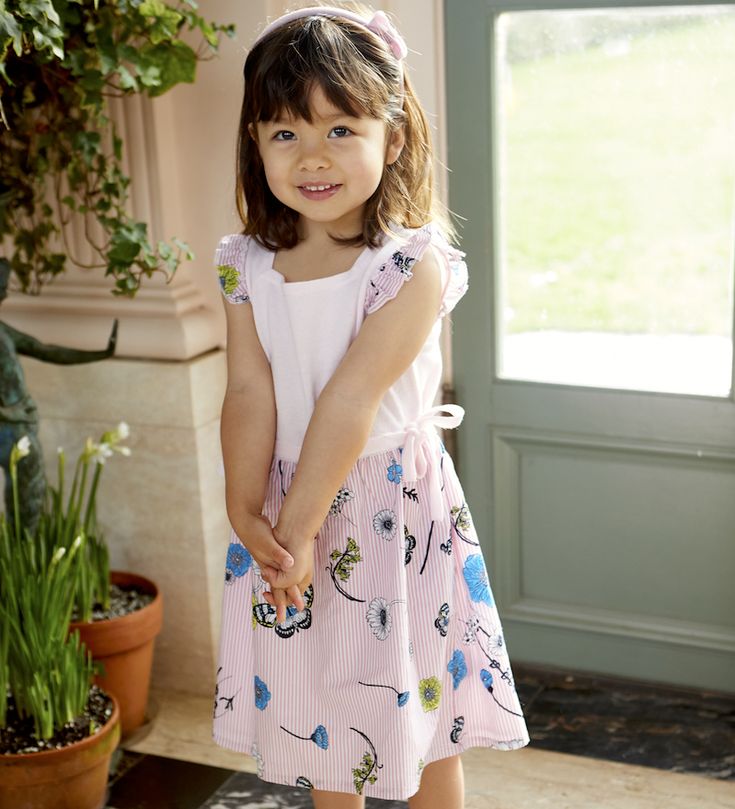 So sweet 💗  Little Miss M looking gorgeous in the Vanessa dress from our new "Cherish" collection.  So ready for spring 💐  It’s still cold and rainy in San Francisco! Playful Flutter Sleeve Spring Dress, Playful Spring Dress With Flutter Sleeves, Playful Floral Print Dress With Flutter Sleeves, Playful Floral Print Dress With Ruffle Sleeves, Playful Ruffle Sleeve Dress With Floral Print, Playful Ruffle Sleeve Twirl Dress For Summer, Playful Summer Twirl Dress With Ruffle Sleeves, Playful Twirl Dress With Ruffle Sleeves For Summer, Playful Floral Print Dress For Garden Party