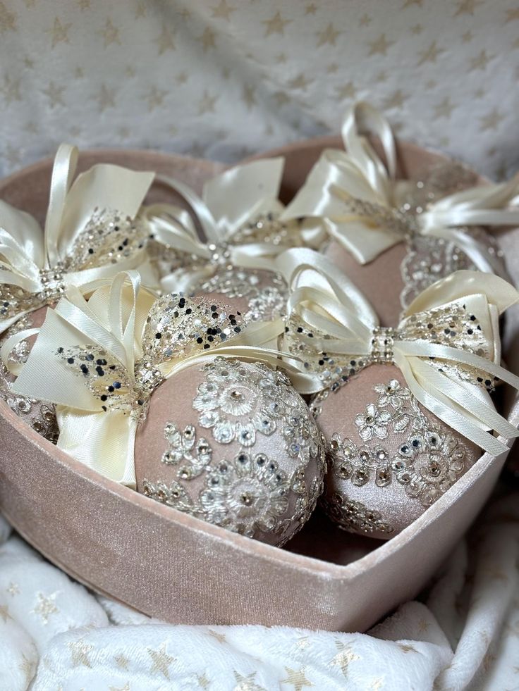 a box filled with lots of different types of ornaments