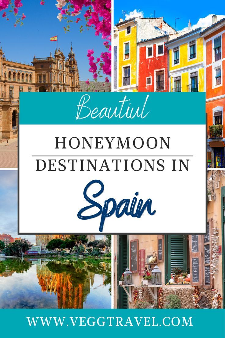 Romantic destinations in Spain Honeymoon In Spain, Spain Honeymoon, European Summer Vacation, Places In Spain, Most Romantic Places, Romantic Getaway, Romantic Places, Europe Travel Destinations, Honeymoon Destinations