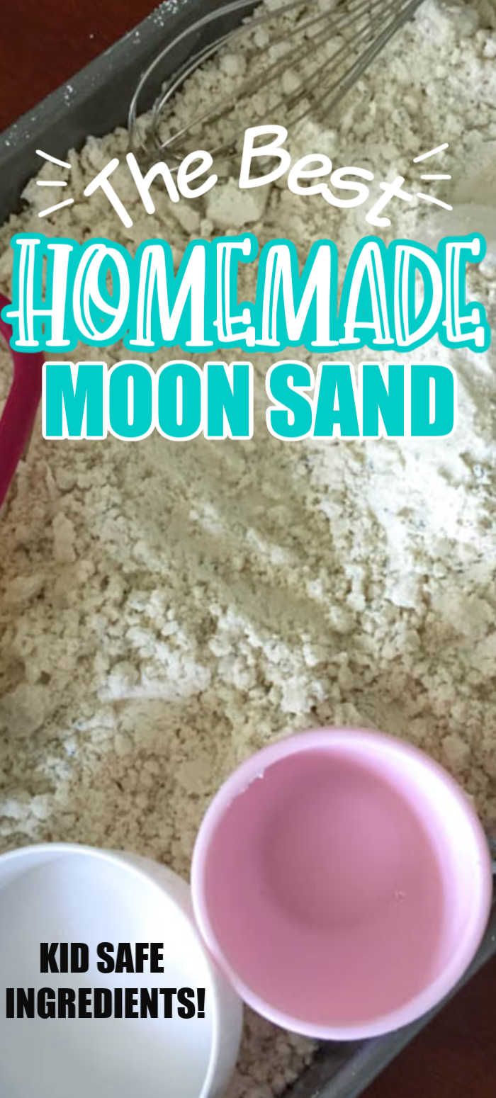 the best homemade moon sand recipe for kids