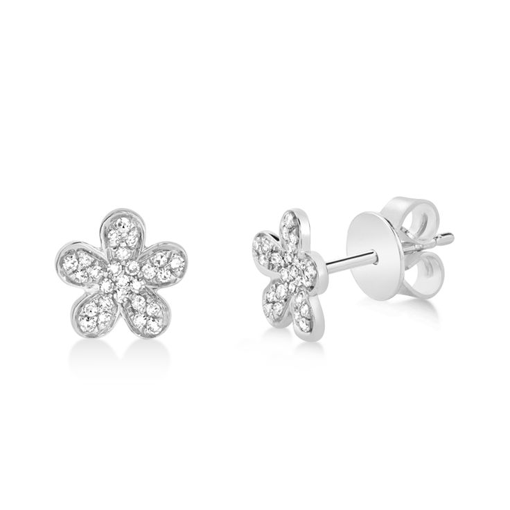 Style Number - AZ16109
Light up the room with these breathtaking diamond earrings which have an approximate weight of 0.16 ctw. They make for a great anniversary, birthday, or weddings day gift. Formal Flower Shaped Diamond Earrings With Accents, Formal Flower-shaped Diamond Earrings With Accents, Flower Shaped Diamond Earrings With Single Cut Diamonds, Flower-shaped Diamond Earrings With Single Cut Diamonds, Diamond Flower-shaped Earrings With Accents, Diamond Flower Shaped Earrings With Diamond Accents, Diamond White Flower-shaped Earrings With Diamond Accents, Diamond White Flower-shaped Diamond Earrings, Fine Jewelry Diamond Earrings With Flower Shape