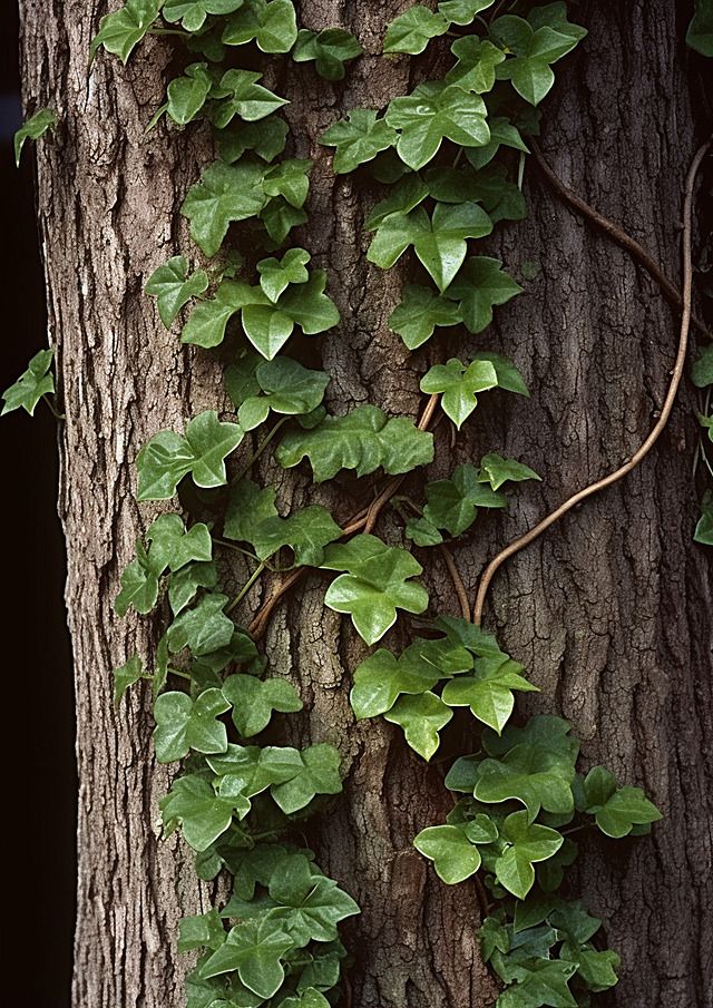 ivy growing on the trunk of a tree Background Ivy Background, Ivy Illustration, Vines Photography, Ivy Tree, Cabin Photos, Background Tree, Tree Background, Day Wallpaper, Ivy Leaf