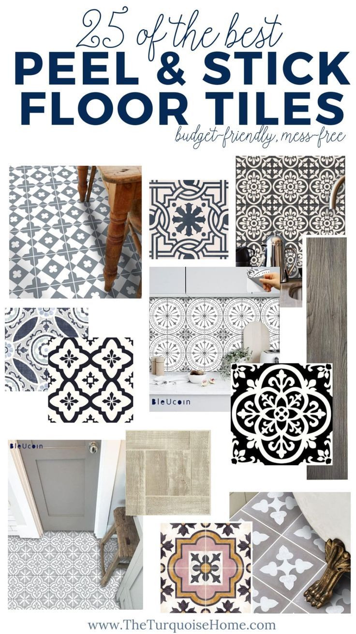 the 25 best peel and stick floor tiles that you can use in your home or office