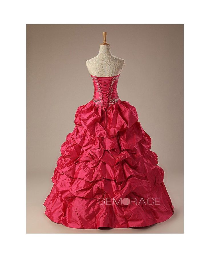 Shop affordable sweetheart ballgown embroidered formal dress with train online. Free Shipping and Custom-made. Pro since 2009. Princess Style Strapless Wedding Dress, Princess Strapless Wedding Dress, Elegant Quinceanera Dress With Sweetheart Neckline And Ruffles, Elegant Quinceanera Dress With Ruffles And Sweetheart Neckline, Elegant Fitted Bodice Gown For Quinceanera, Quinceanera Fitted Bodice Ball Gown, Elegant Gown With Fitted Bodice For Quinceanera, Quinceanera Ball Gown With Ruffles And Sweetheart Neckline, Quinceanera Evening Dress With Sweep Train And Sweetheart Neckline