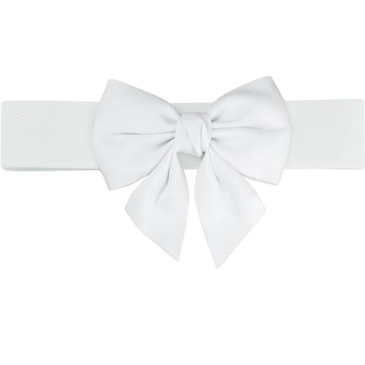 Specification: A must-have fashion belt in every girl's wardrobe! The bowknot belts for women are versatile on many occasions and provide a beautiful stylish addition to your style. Women belts' Bow Tie Size: Length*Width: 16.7x17cm/6.5x6.7" The Elastic Wide Belt is suitable for your casual wear in any season and all occasions. Wide Application: Great decor for your dresses, shirts, oversized T-shirts, sweaters, jackets, etc. Suitable for any occasion, like proms, parties, and vacations. Warm Tips: 1. Due to different screen displays and light brightness, the actual color may be slightly different from the online color. 2. Please allow a 1-2cm slightly manual measurement deviation for the data. Elegant Spring Bow Tie With Butterfly Knot, Elegant Summer Bow With Butterfly Knot, Elegant Adjustable Spring Bow, Adjustable Elegant Spring Bow Tie, Elegant Adjustable Bow Tie For Spring, Adjustable Chic Corset Belt For Spring, White Bow With Tie Back For Spring, Fitted Sashes For Spring Party, Spring Party Fitted Sashes