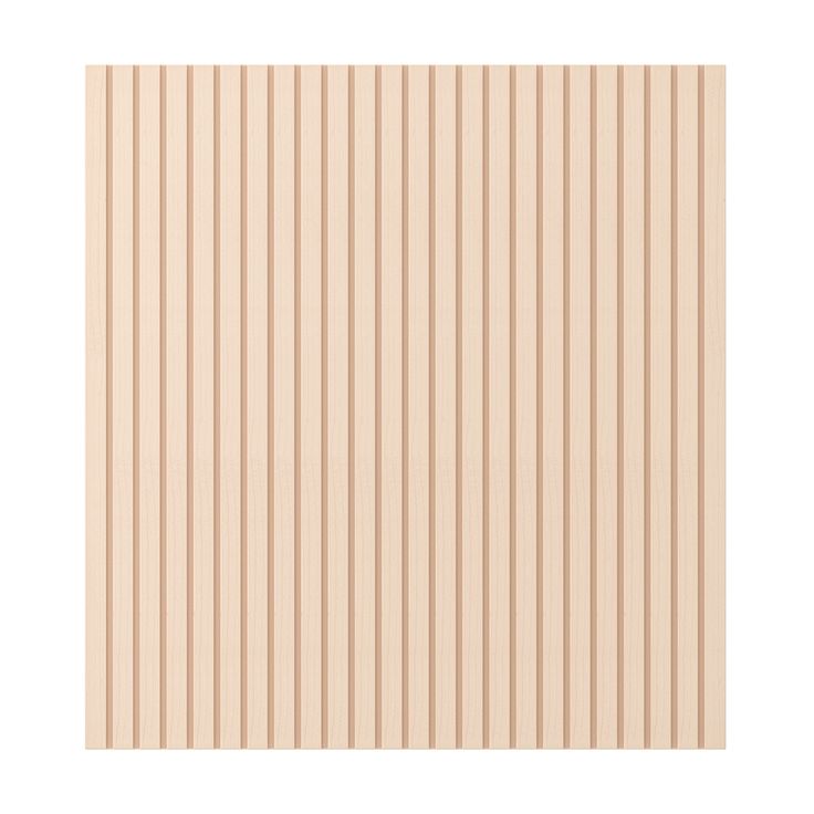 a beige and white striped wallpaper with vertical stripes