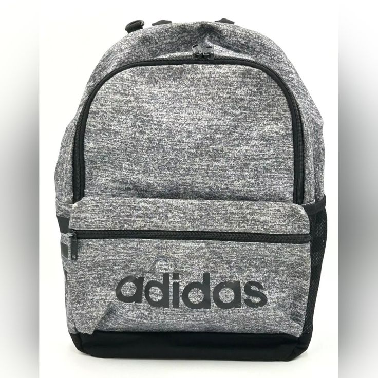 Nwot Gray & Black Adidas Backpack Adidas Black Backpack For Everyday, Sporty Gray Standard Backpack, Functional Gray Bags For Back To School, Gray Backpack For Back To School, Gray Standard Backpack For Back To School, Functional Gray Backpack For Sports, Functional Gray Sports Backpack, Sporty Gray Backpack For Everyday Use, Gray Sports Backpack