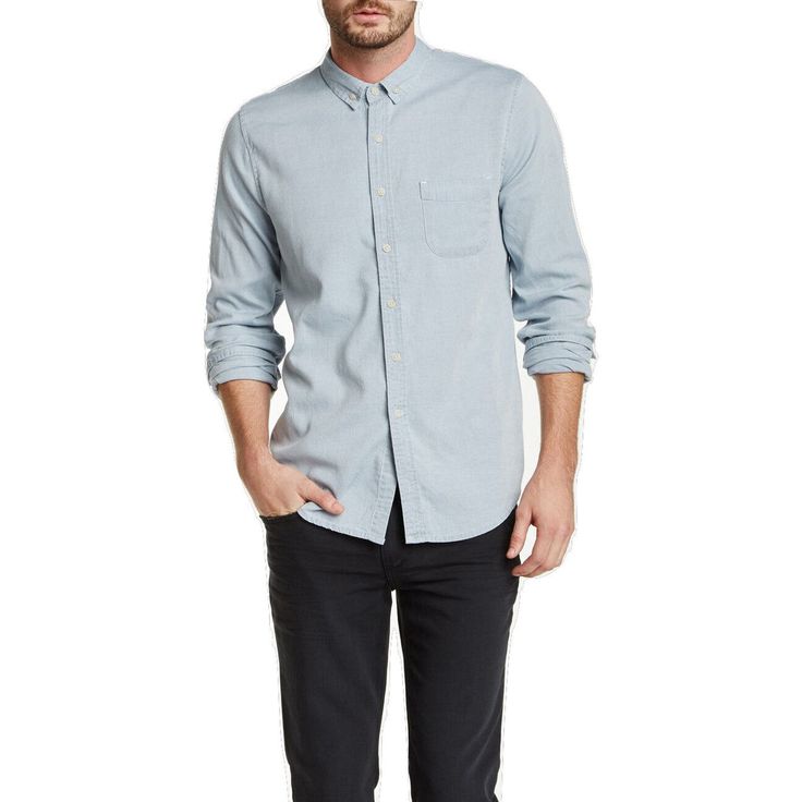 Relaxed Single Pocket L/S Shirt In Noa Mfsrp: $148.00 Size S: Length (Back) - 29"; Width (Back, Armpit To Armpit) - 21"; Sleeve - 28" Spread Collar Long Sleeves With Single Barrel Cuffs Front Button Closure 1 Rounded Chest Patch Pocket Chambray Construction Imported Brand New With Tag Blue Relaxed Fit Shirt With Buttoned Pockets, Washed Blue Button-up Shirt For Casual Gatherings, Button-up Tops With Welt Pockets, Casual Blue Shirt With Buttoned Pockets, Light Blue Shirt With Placket For Spring, Cotton Tops With Pockets For Business Casual, Classic Shirt With Buttoned Pockets For Casual Gatherings, Classic Shirt With Buttoned Pockets For Spring, Everyday Shirt With Buttoned Pockets For Spring