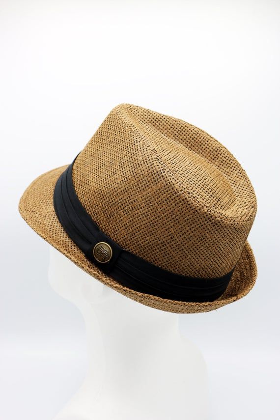 Our handmade straw hats are useful accessories for sun. Our men summer hats have They are chic and classic accessories for every men for protection of sun, summer parties, and holidays. They're also great gift. Color : BrownBrim size : 4 cm Crown : 10 cm Ribbon : 3 cm trifold grosgrain ribbonYou can brush with softly brush and wipe with a damp rag. All of our products are Free Express Shipping. Adjustable Brown Woven Fedora, Adjustable Paper Straw Fedora With Short Brim, Adjustable Brown Fedora Straw Hat, Brown Adjustable Fedora Straw Hat, Adjustable Brown Straw Hat With Short Brim, Adjustable Woven Fedora With Short Brim, Brown Casual Paper Straw Hat, Casual Brown Paper Straw Hat, Adjustable Straw Fedora Panama Hat