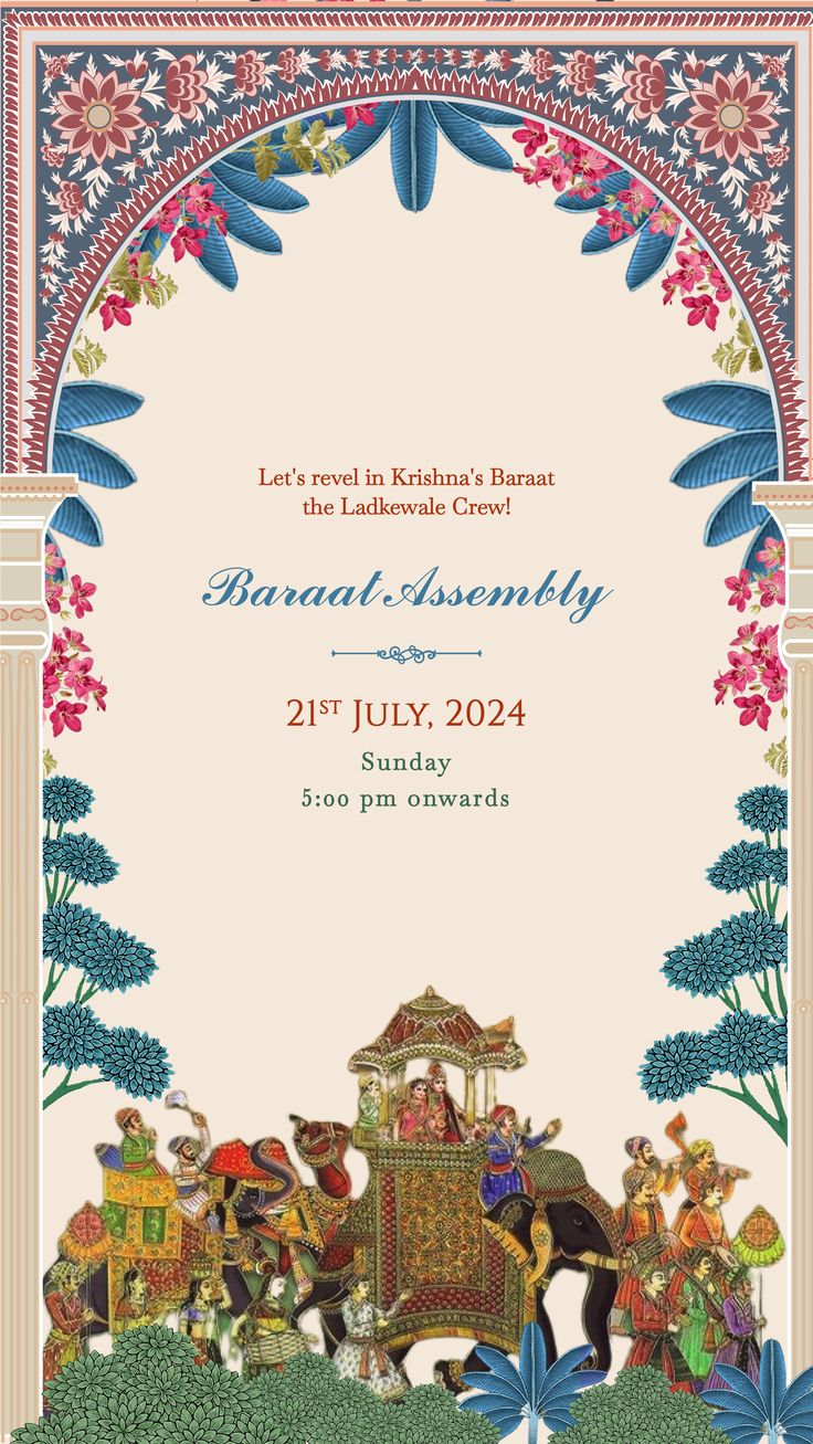 Traditional Indian Wedding Invitation Wedding Invites Traditional, Indian Wedding Card Background, Indian Wedding Illustration, Reception Invitation Cards, Traditional Wedding Invite, Traditional Wedding Card, Diwali Invite, Traditional Indian Wedding Invitations, Indian Wedding Invitation Wording