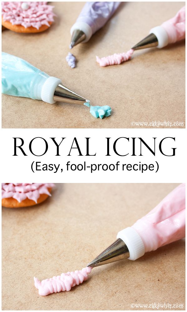 this is an easy recipe for royal icing