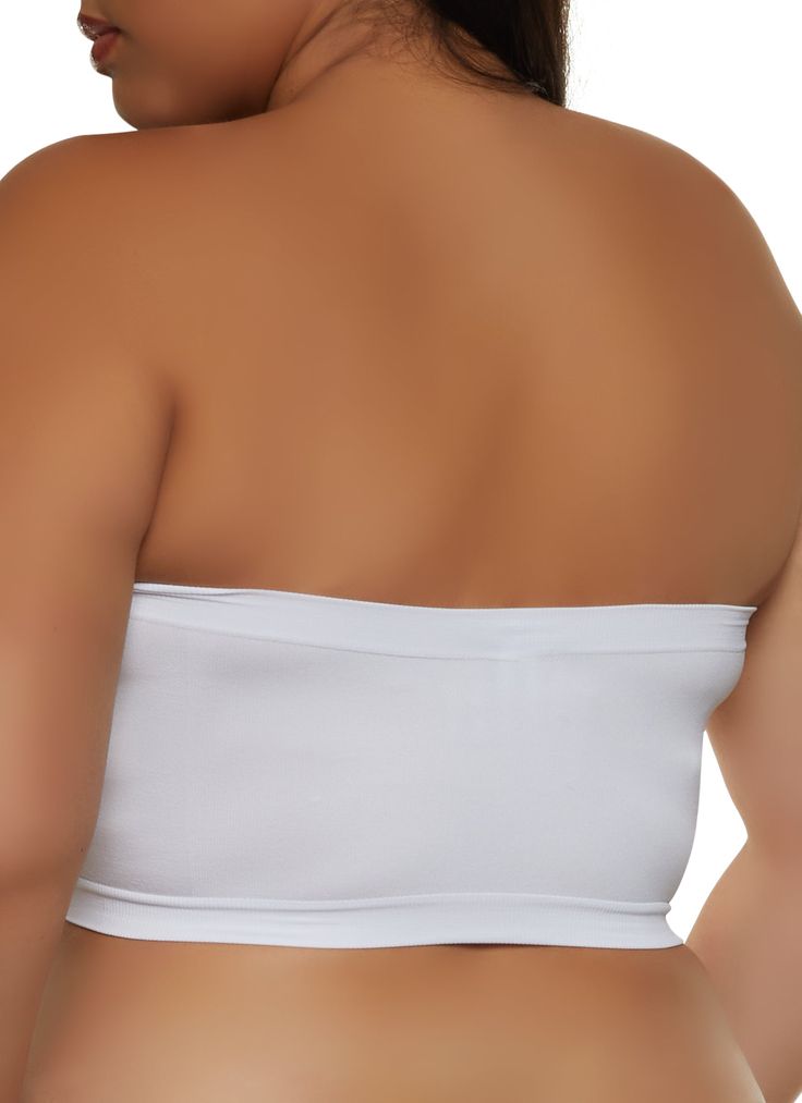 Bandeau Bra, Removable Padding, Seamless, Solid, Final Sale - No Returns, Item Number 3169035166900 Stretch Bandeau Halter Top With Built-in Bra, Stretch Halter Top With Built-in Bra Bandeau, Stretch Halter Top Bandeau With Built-in Bra, Seamless Strapless Tube Top, Solid Bandeau Crop Top With Built-in Bra, Bandeau Crop Top With Built-in Bra, Solid Strapless Seamless Tube Top, Solid Seamless Strapless Tube Top, Stretch Bandeau Tube Top With Removable Bra Pads