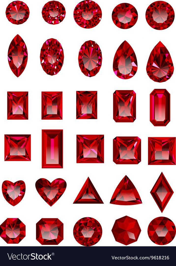 many different types of diamonds and gems