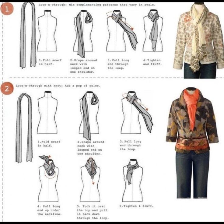 Pictures And Illustrations Demonstrating Over 50 Ways To Tie A Scarf ~ Scarf Tying Tutorial, Ways To Tie Scarves, Formal Tie, Tie A Scarf, Scarf Knots, Scarf Tutorial, Ways To Wear A Scarf, How To Wear A Scarf, Tie Scarf