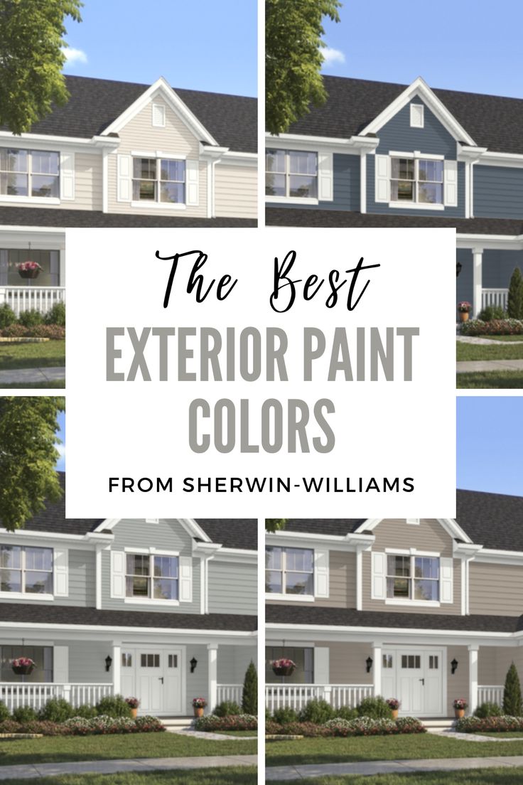 the best exterior paint colors from shewn - williams