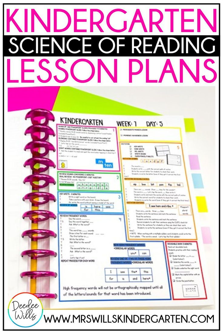 a notebook with the text, how to write and use it for science lesson plans