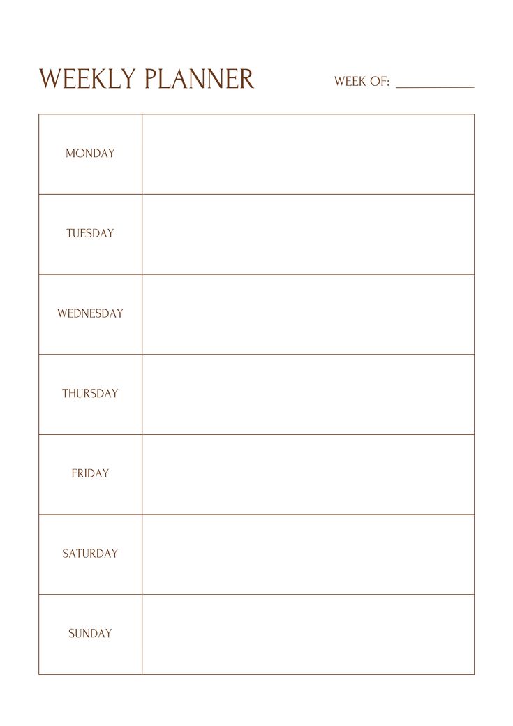 This is a printable weekly planner to manage your life and to help achieve your goals. Just download, print and get started right away.

Simply print from your home printer or send to a local printing shop. Print as many pages as you need.

Your purchase includes A4, A5, letter & half letter planners.

This item is for personal use and cannot be resold, redistributed or used for any commercial purposes.

Please don't hesitate to message me with any questions. I'm happy to help. Study Planner Printable Weekly, Weekly Planner Download, Binder Calendar Printables Free, Good Notes Weekly Planner, Daily Schedule Template Aesthetic, Weekly Schedule Aesthetic, Weekly Planner Landscape, Weekly Planner Aesthetic, Goodnotes Weekly Planner