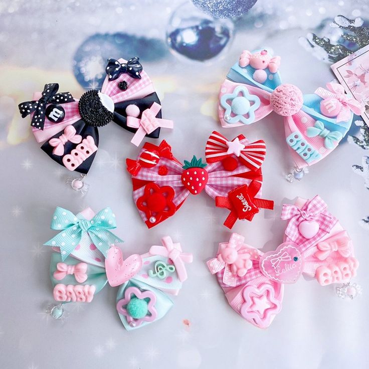 This price is for a pair of hairclips only, others are not included. Playful Bow Headband Hair Accessory, Cute Pink Summer Bow, Cute Bow With Butterfly Knot For Gifts, Cute Butterfly Knot Bow For Gift, Cute Blue Hair Accessories For Summer, Cute Blue Summer Hair Accessories, Playful Bow Hair Accessories For Gift, Trendy Hair Accessories With Matching Headband As Gift, Adjustable Playful Pink Bow