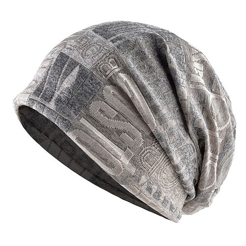 Season:Spring   Fall; Gender:Men's,Unisex; Quantity:1 PC; Style:Cozy; Hats Category:Beanie Hat,Beanies,Skull Cap; Occasion:Daily Wear,Going out; Material:Polyester; Pattern:Patterned; Front page:FF; Listing Date:10/11/2024; Head Circumference:52-58 Trendy Gray Beanie Hat, Casual Cotton Beanie With Letter Print, Trendy Gray One-size Beanie, Gray Trendy One-size Beanie, Hip Hop Cotton Beanie Hat, Gray One-size Beanie Cap, Adjustable Fit Hip Hop Hats For Winter, One Size Cotton Hat For Streetwear, One-size Cotton Hat For Streetwear