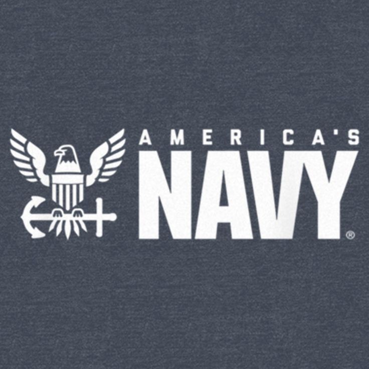 Show your love for the oldest and largest branch of the Armed Forces, The United States Navy, with officially licensed apparel for the whole family! This Women's U.S. Navy America's Eagle Logo Graphic Racerback Tank Top features an eagle perched on an anchor alongside the words: "America's Navy" printed in bold white letters across the front. Whether you've served or just want to show your support, grab some US Navy gear today and show your Navy pride in style! Navy Fan Apparel T-shirt With Team Logo, Us Navy Anchor, United States Navy Logo, Us Navy Shirts, Us Navy Hoodie, Bold Eagle, Female Design, Navy Logo, Anchor Design