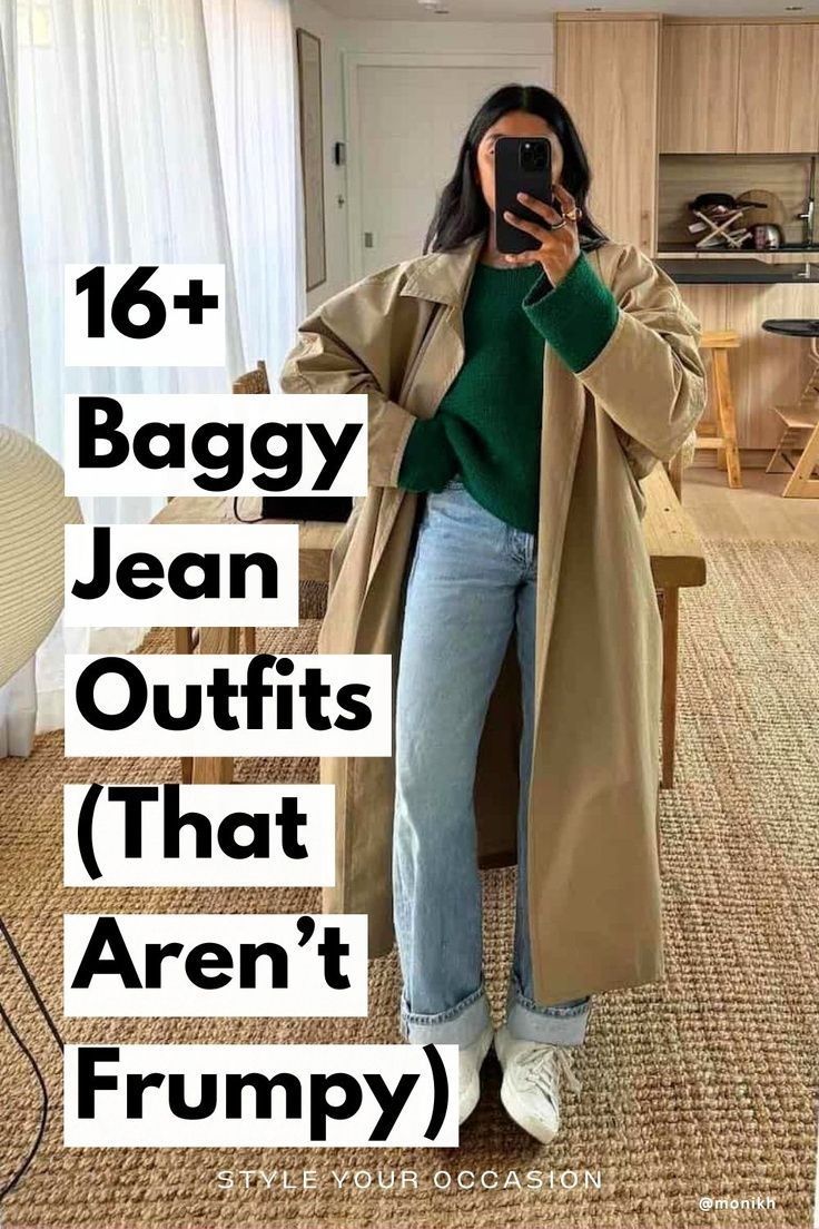 Women’s Baggy Jeans Outfit, Baggy Jeans Outfit Ideas Women, Baggy Jeans Outfit For Women, Loose Jeans Outfit For Women, Loose Jeans Outfit Casual, How To Wear Loose Jeans, How To Wear Baggy Jeans Outfits, Style Low Waist Jeans, 90s Baggy Jeans Outfit