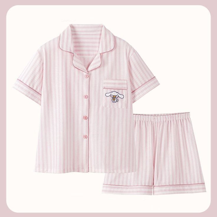 Relax in Adorable Style with our Kawaii Sanrio Soft Pajama! 🎀👕🩳 🌟 Adorable and Comfortable: This soft pajama set is perfect for adding a touch of cuteness and coziness to your nighttime routine. Ideal for fans of Sanrio and those who adore the whole gang. ✨ Superior Comfort: Crafted with precision to ensure top-notch quality. Made from soft and comfy fabric that's perfect for a good night's sleep. 💫 Sanrio Charm: Enjoy the delightful presence of your favorite Sanrio characters in your night Cute Cotton Lounging Sets, Cute Cotton Sets For Home, Cute Cotton Sleepwear For Bedtime, Cute Cotton Sleepwear For Pajama Party, Sweet Cotton Sleepwear For Pajama Party, Kawaii Cotton Sleepwear For Summer, Cute Cotton Sleepwear For Sleepover, Kawaii Cotton Sleepwear For Loungewear, Kawaii Cotton Sleepwear For Bedtime