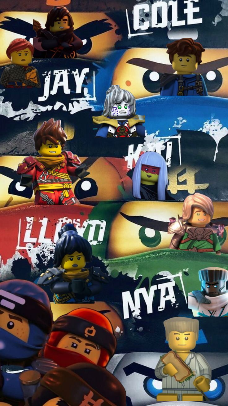 the lego movie poster with many different characters