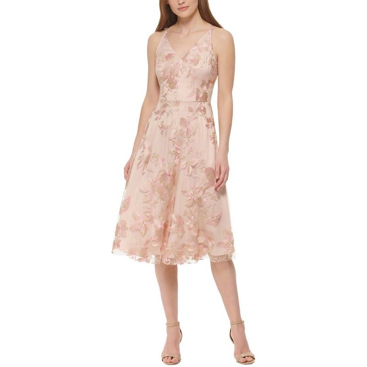 About The Brand: Confident. Bold. Contemporary. Embroidered Mesh Midi Dress In Blush Approximately 47in From Shoulder To Hem Design Details: Spaghetti Strap, Mesh, Floral Details Center Back Zipper 100% Polyester Hand Wash Imported Knee-length Embroidered Dress For Formal Summer Occasions, Spring Formal Midi Embroidered Dress, Formal Embroidered Knee-length Dress For Summer, Summer Formal Embroidered Midi Dress, Formal Embroidered Midi Dress For Summer, Embroidered Summer Midi Dress For Formal Occasions, Summer Embroidered Midi Dress For Formal Occasions, Spring Embroidered Formal Midi Dress, Formal Summer Dress With Floral Embroidery