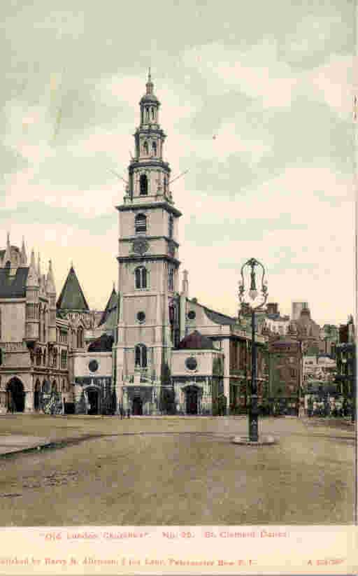 an old photo of a building with a clock tower