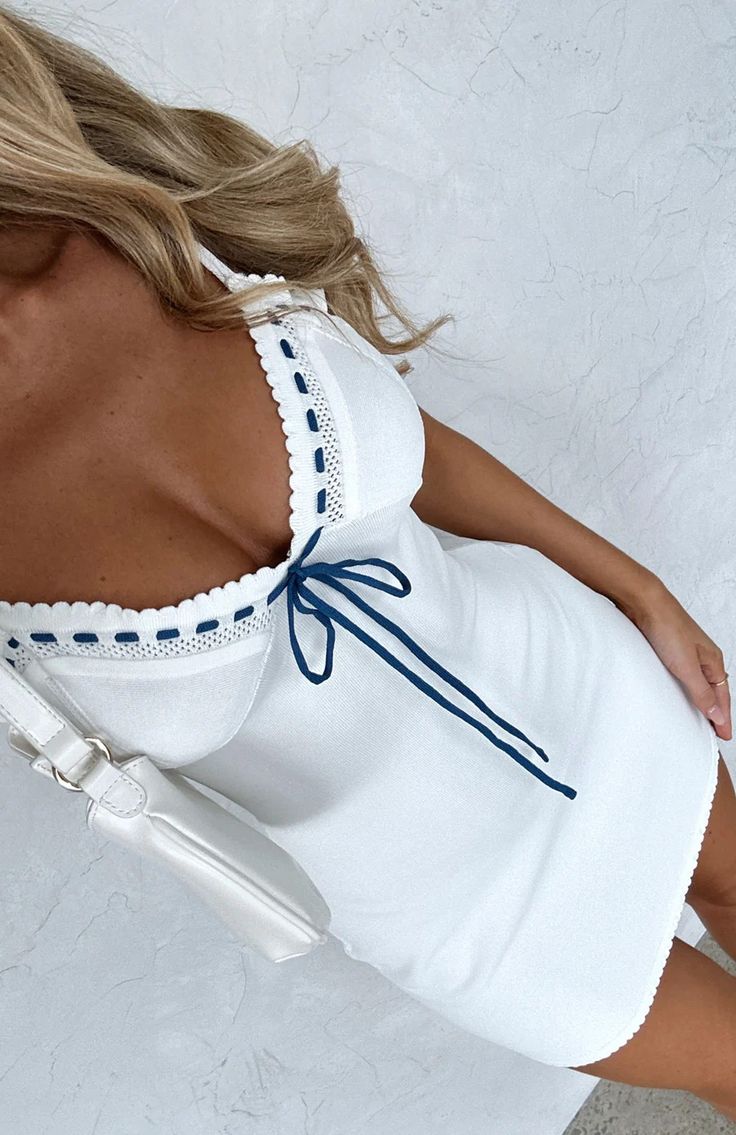 The For Your Love Mini Dress White. Head online and shop this season's latest styles at White Fox. Express delivery and AfterPay available. Music Festival Outfits, Mini Dress White, Hem Design, For Your Love, Scalloped Hem, Estilo Boho, White Mini Dress, Summer Season, Festival Outfits