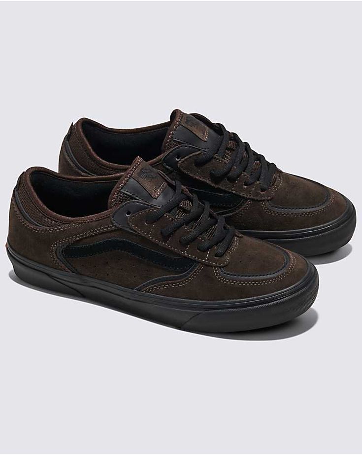 Skate Rowley Shoe Classic Brown Skate Shoes With Rubber Sole, Brown Leather Vans Skate Shoes, Classic Brown Skate Shoes With Gum Sole, Brown Leather Skate Shoes For Skateboarding, Vans Brown Skate Shoes With Rubber Sole, Brown Leather Skate Shoes, Sporty Brown Vans Skate Shoes, Brown Skate Shoes With Gum Sole For Skateboarding, Vans Brown Skate Shoes With Gum Sole