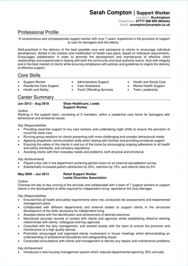 a professional resume for a customer representative