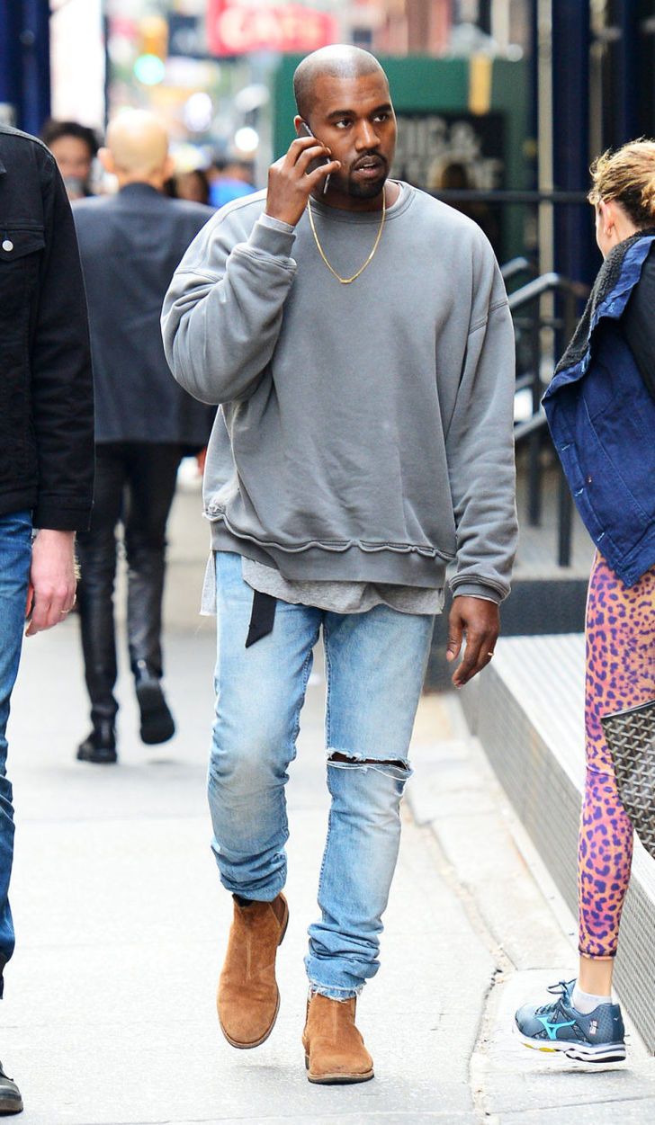 The Ultimate Kanye West Inspo Album - Album on Imgur Chelsea Boots Outfits, Kanye West Outfits, Kanye Fashion, Kanye West Style, Outfit Hoodie, Outfits Hombre, Sweatshirt Outfit, Men Fashion Casual Outfits, Streetwear Men Outfits