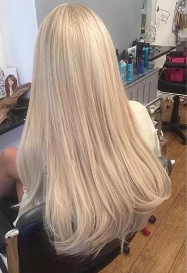 Want long luscious hair? Try Flip-In Hair extensions for easy use and beautiful results. Find your colour match and order your very own #flipinhair extension at www.flipinhair.co.uk/?utm_content=buffer2b67e&utm_medium=social&utm_source=pinterest.com&utm_campaign=buffer  To try before you buy, find where our nearest stockist is. @kimberleyssalon @cherylchlo #hair Targaryen Blonde Hair, Blonde Hair Full Head, Flip In Hair Extensions, Blonde Wigs, Real Hair Wigs, Light Blonde Hair, Vlasové Trendy, Dye Ideas, Luscious Hair