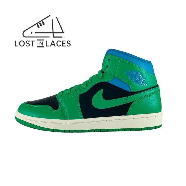 - Product Specifications - Brand: Jordan Model: Air Jordan 1 Mid Lucky Green Aquatone Product Code: Bq6472-033 Gender (For Sizing): Women Main Color: Green Performance/Activity: Lifestyle Not A Customized Item. Msrp: $125 - Product Condition - Brand New With Tags And Original Shoe Box.* 100% Authentic Product, Guaranteed. *Shoe Box May Have Minor Damage. Green Leather Basketball Shoes With Boost Midsole, Green Leather Basketball Shoes, Green Leather Mid-top Custom Sneakers, Sporty Green Jordan Shoes With Abzorb Midsole, Green High-top Synthetic Jordan Shoes, Nike Green Leather Custom Sneakers, Green Leather Jordan Sports Shoes, Green Low-top Jordan Shoes, Green Low-top Leather Jordan Shoes